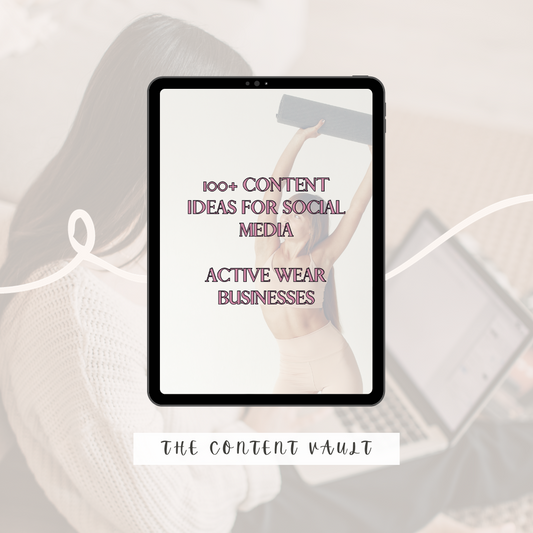 Content Ideas - Active Wear