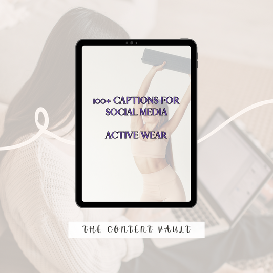 Captions - Active Wear Businesses